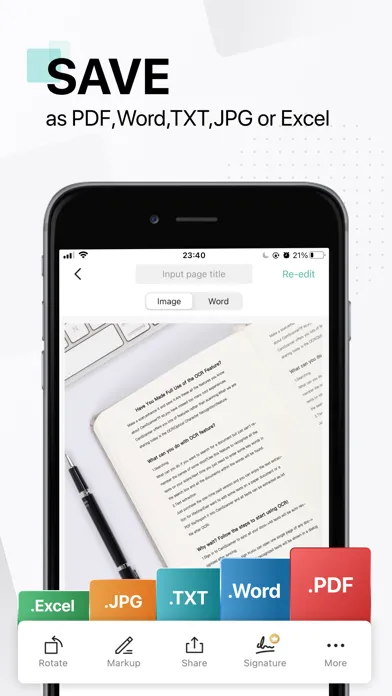 CamScanner + | OCR Scanner স্ক্রিনশট