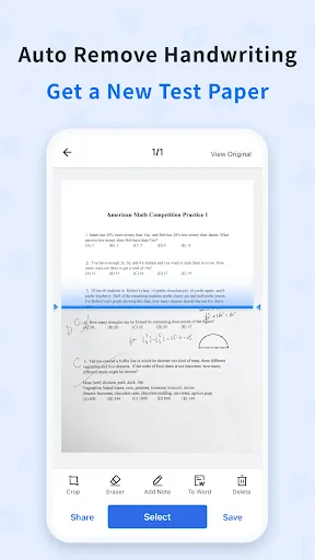 Zrzuty ekranu QuizGo - Test Paper Scanner