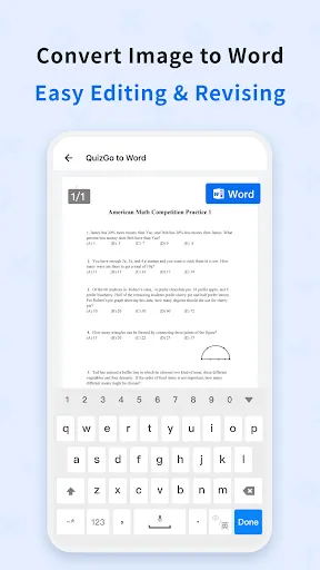 Zrzuty ekranu QuizGo - Test Paper Scanner