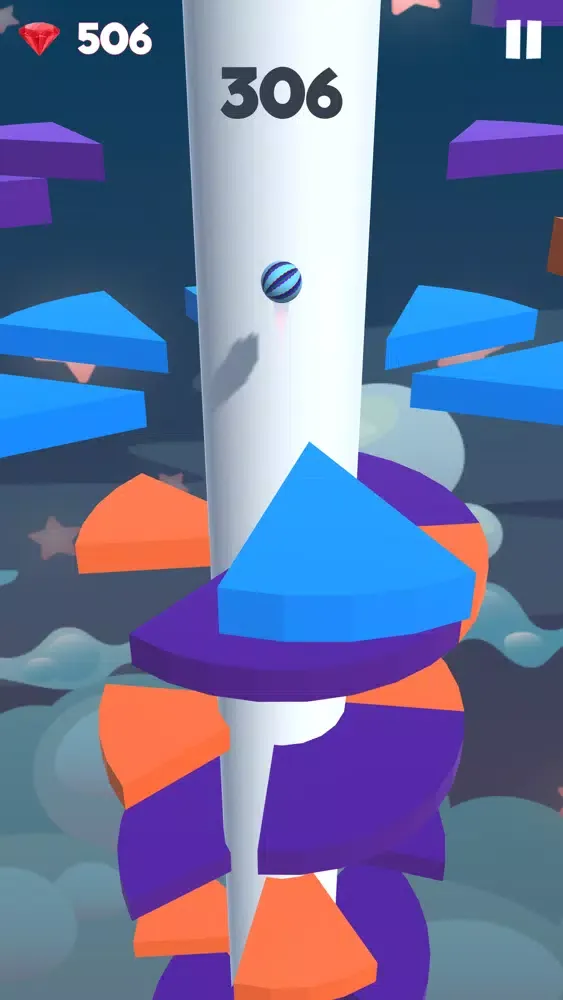Super Helix Jumping Ball应用截图