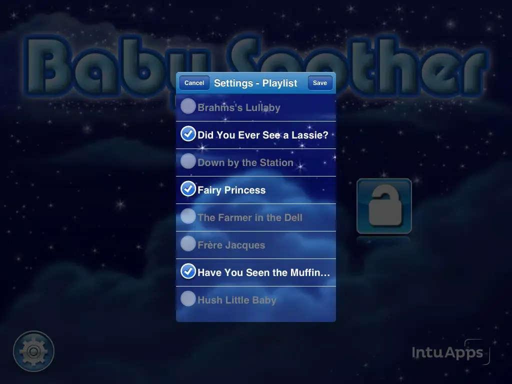 Baby Soother – Free iPad 应用截图
