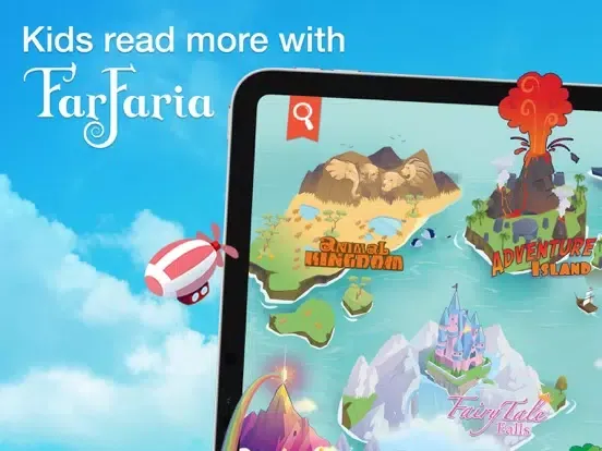 FarFaria Read Along Kids Books iPad 应用截图