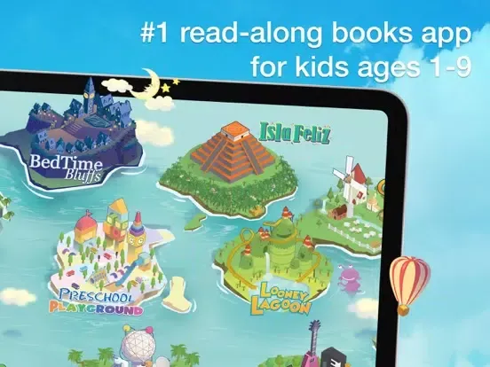 FarFaria Read Along Kids Books iPad 应用截图