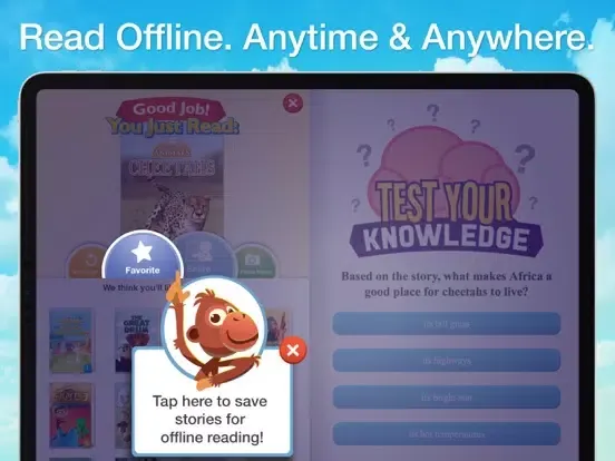 FarFaria Read Along Kids Books iPad 应用截图