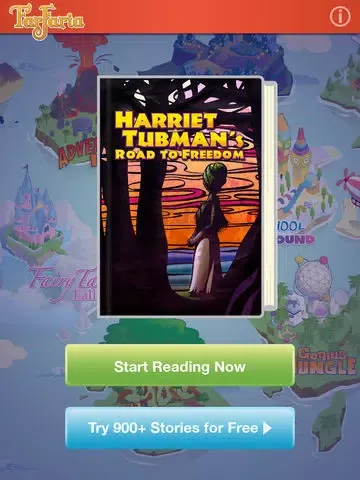 Tangkapan layar Harriet Tubman’s Road to Freedom iPad 