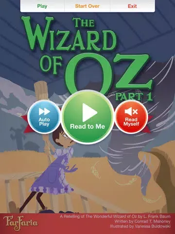 Wizard of Oz - FarFaria iPad  스크린샷