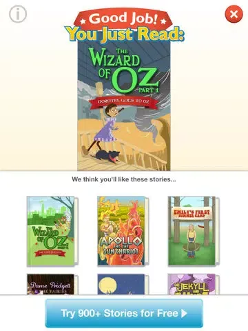 Wizard of Oz - FarFaria iPad  스크린샷