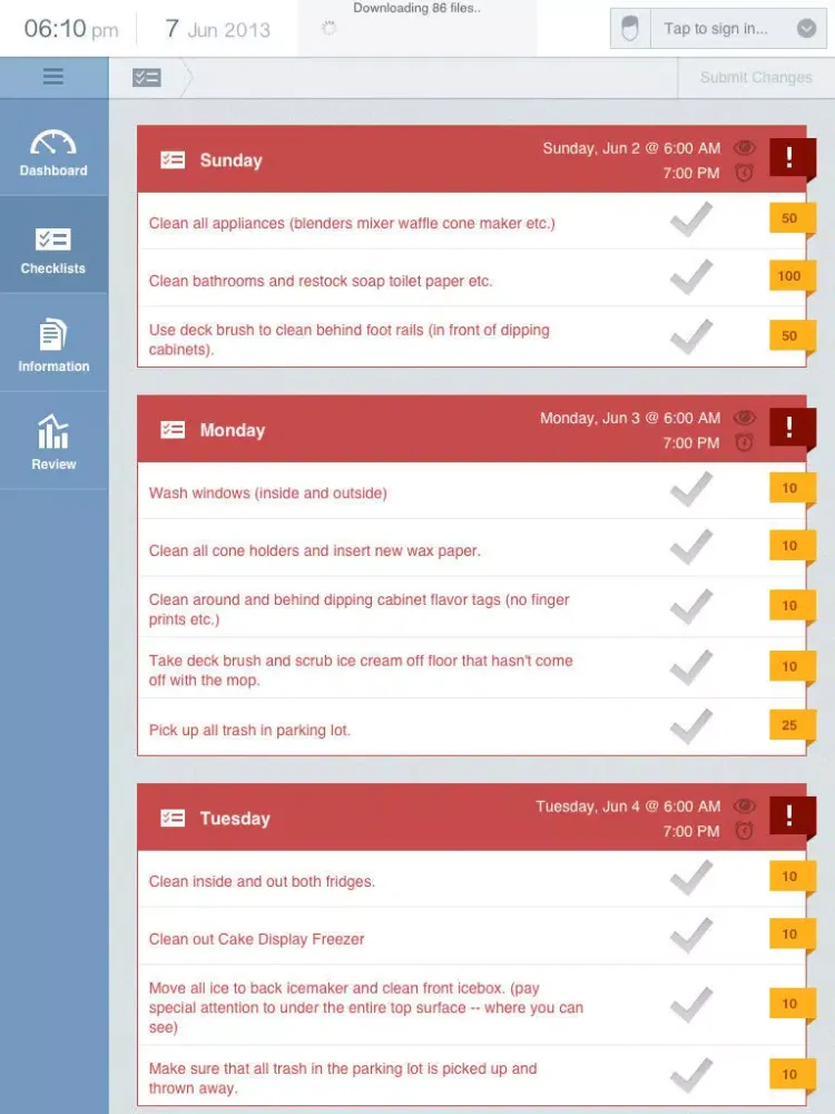 Capturas de pantalla de Intuiplan iPad 