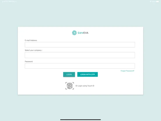 GovEVA Boards iPad  Screenshots