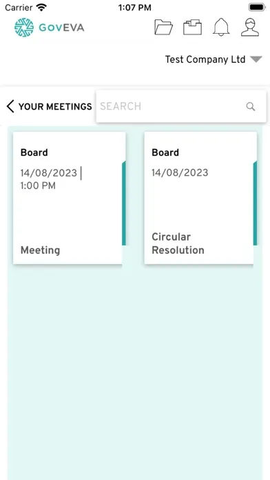 GovEVA Boards Screenshots