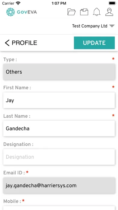 GovEVA Boards Screenshots