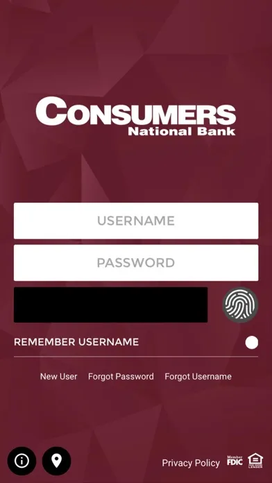 Tangkapan skrin Consumers Mobile Connect