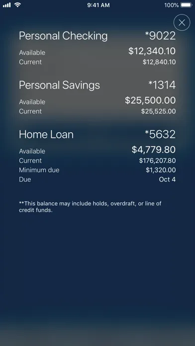 Reliant Community Credit Union Screenshots