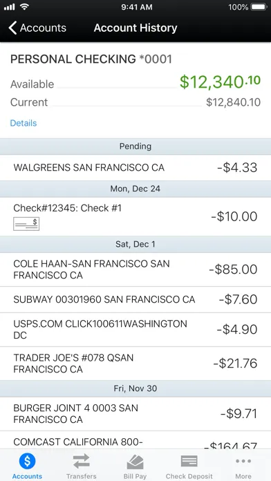 Reliant Community Credit Union Screenshots