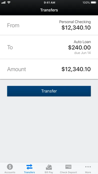 Reliant Community Credit Union Screenshots