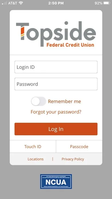 Topside Federal Credit Union سکرین شاٹس