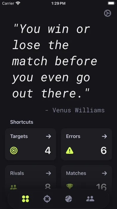 Tennis Notes - Match Tracker Ekran Görüntüleri
