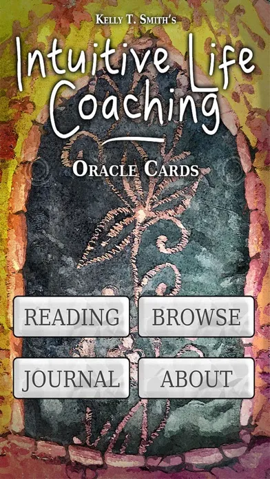 Capturas de tela do Intuitive Life Coaching Oracle