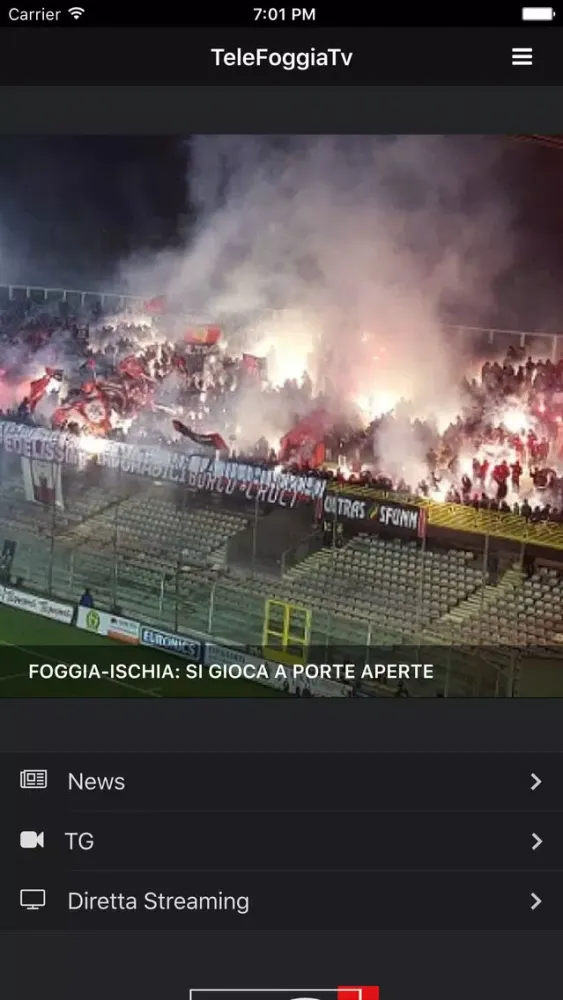 TeleFoggiaTv Ekran Görüntüleri