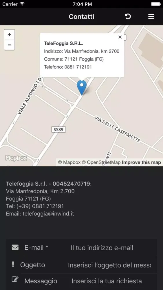 TeleFoggiaTv Ekran Görüntüleri