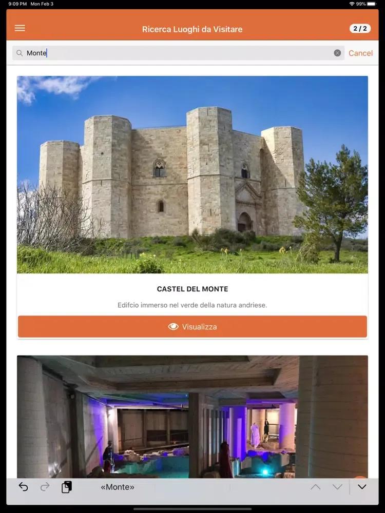 Visit Puglia Imperiale iPad 应用截图