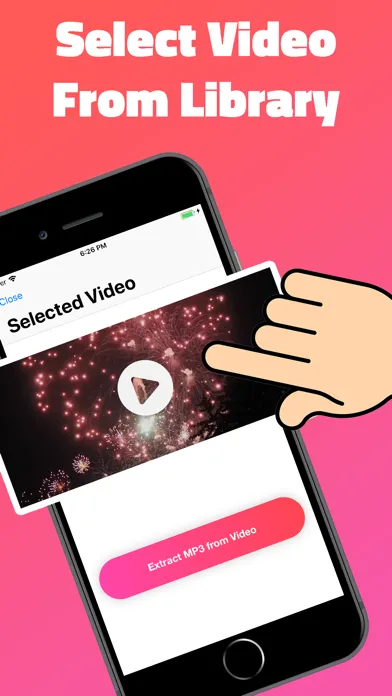 Video to MP3 Audio Extractor Screenshots