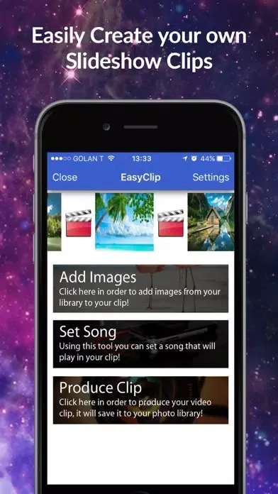 صور EasyClip - Image Slideshow Clip Movie Maker Creator