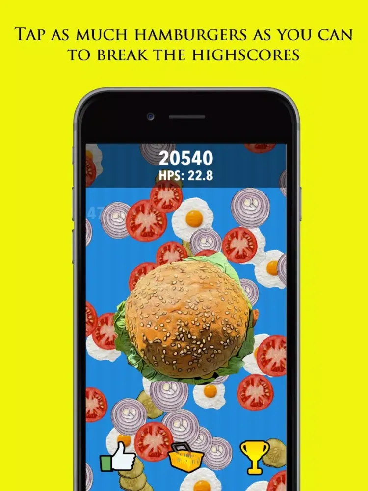 Burger Flip Island Clicker: Good Hamburger Time iPad  سکرین شاٹس