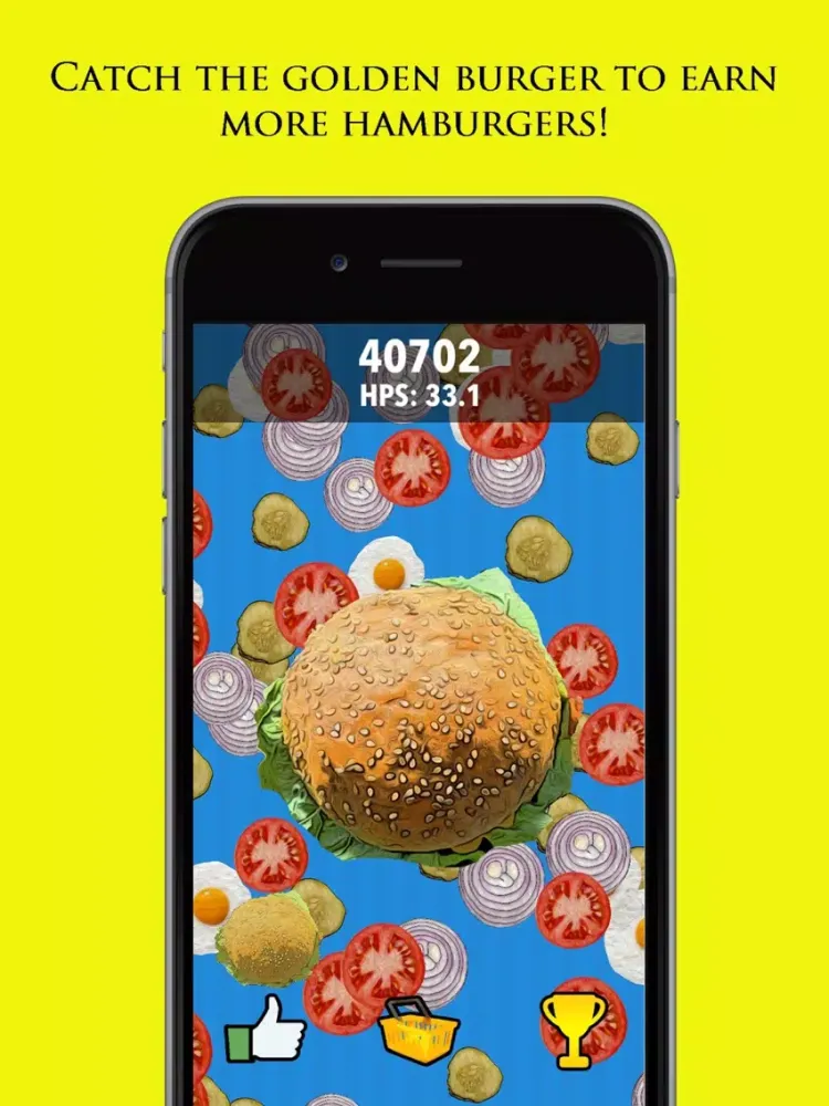 Burger Flip Island Clicker: Good Hamburger Time iPad  سکرین شاٹس
