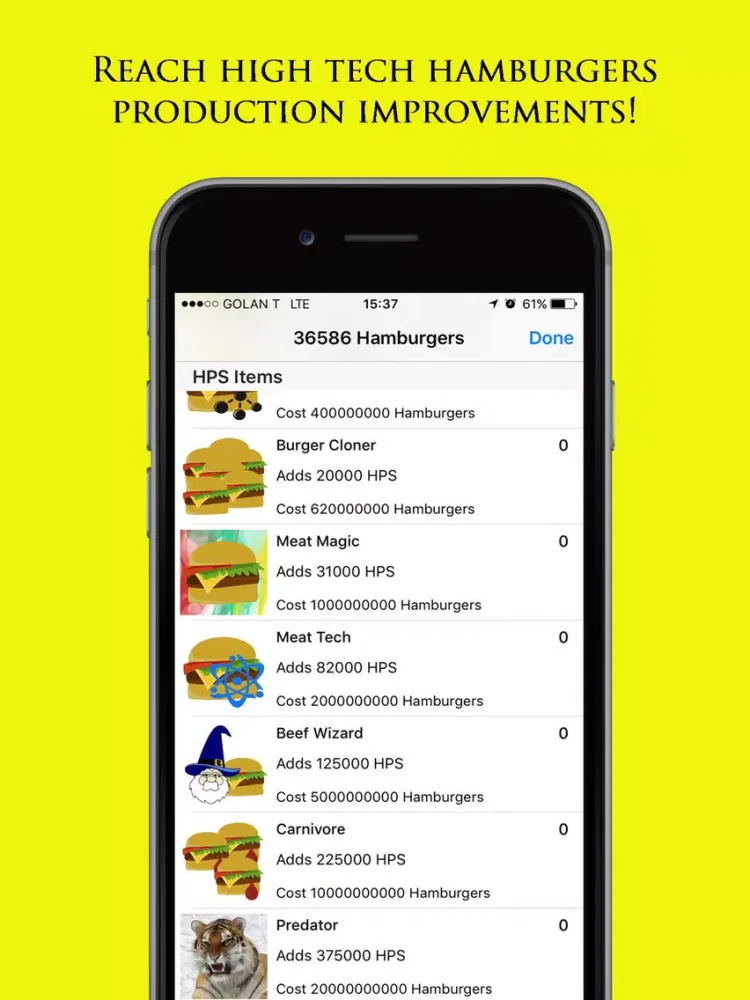 Burger Flip Island Clicker: Good Hamburger Time iPad  سکرین شاٹس