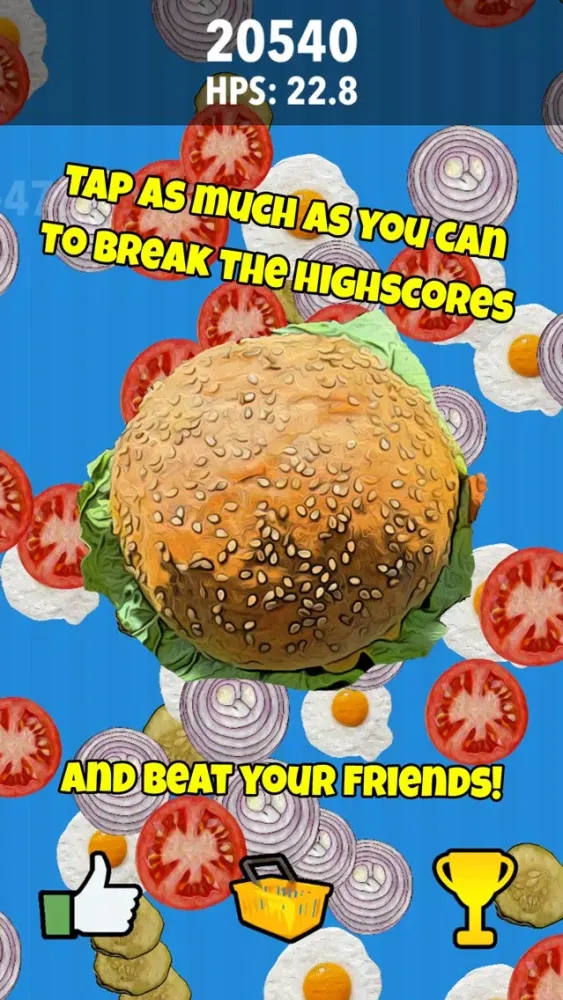 Burger Flip Island Clicker: Good Hamburger Time سکرین شاٹس
