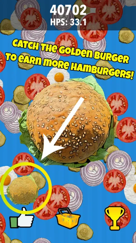 Burger Flip Island Clicker: Good Hamburger Time سکرین شاٹس
