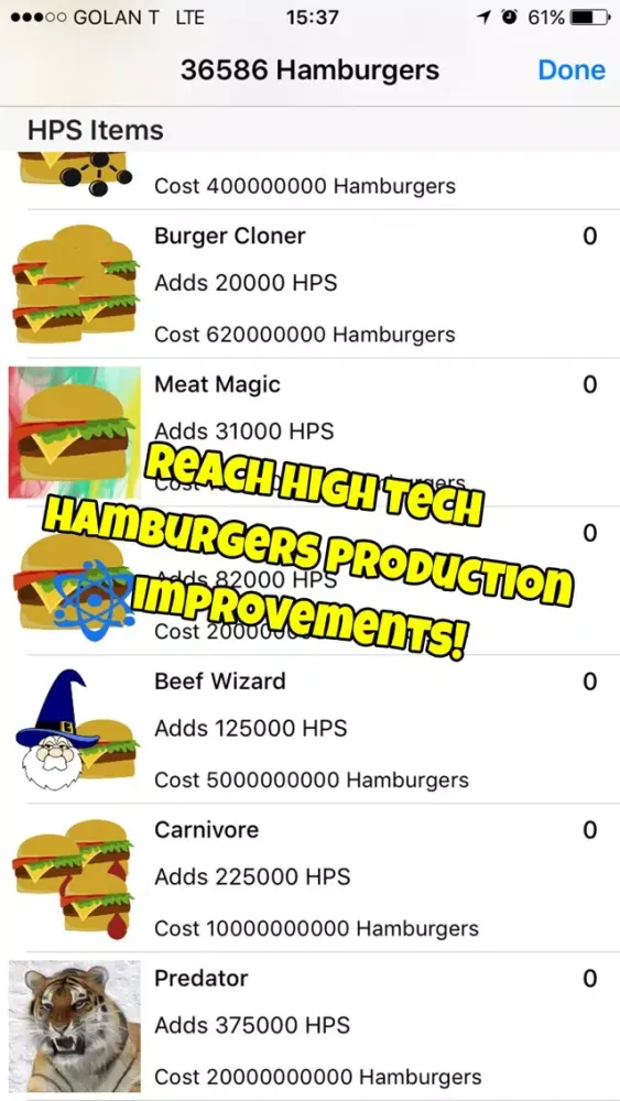 Burger Flip Island Clicker: Good Hamburger Time سکرین شاٹس