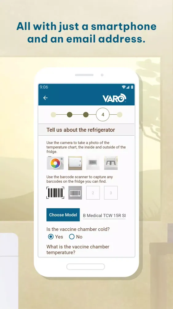 VARO Cold Chain Reporting سکرین شاٹس