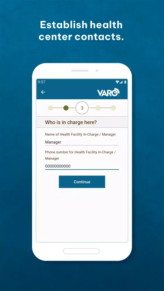 VARO Cold Chain Reporting سکرین شاٹس