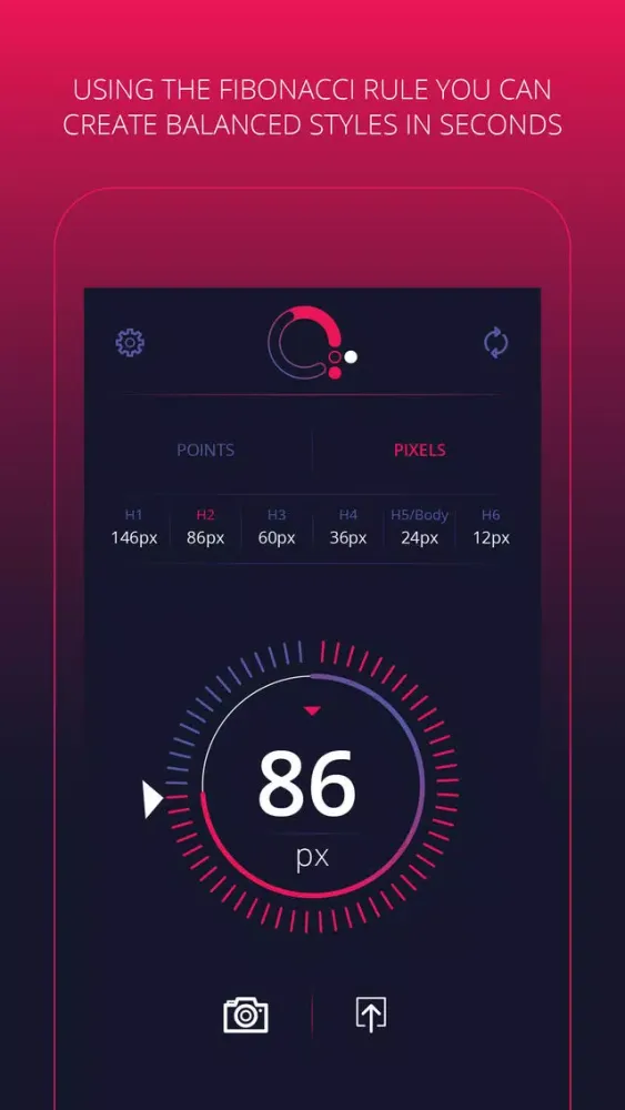 ภาพหน้าจอของ Abaci - Design Calculator