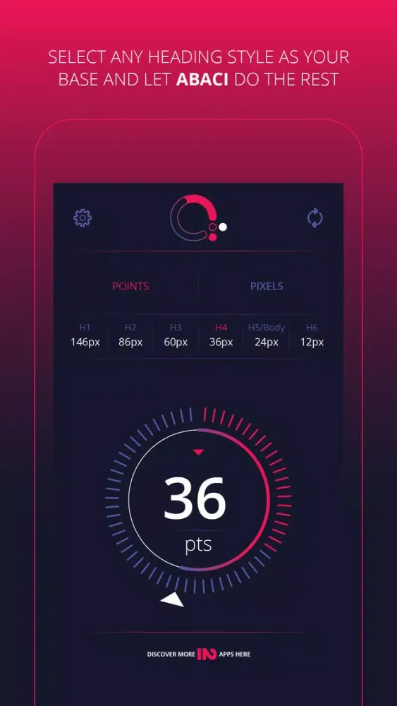 ภาพหน้าจอของ Abaci - Design Calculator