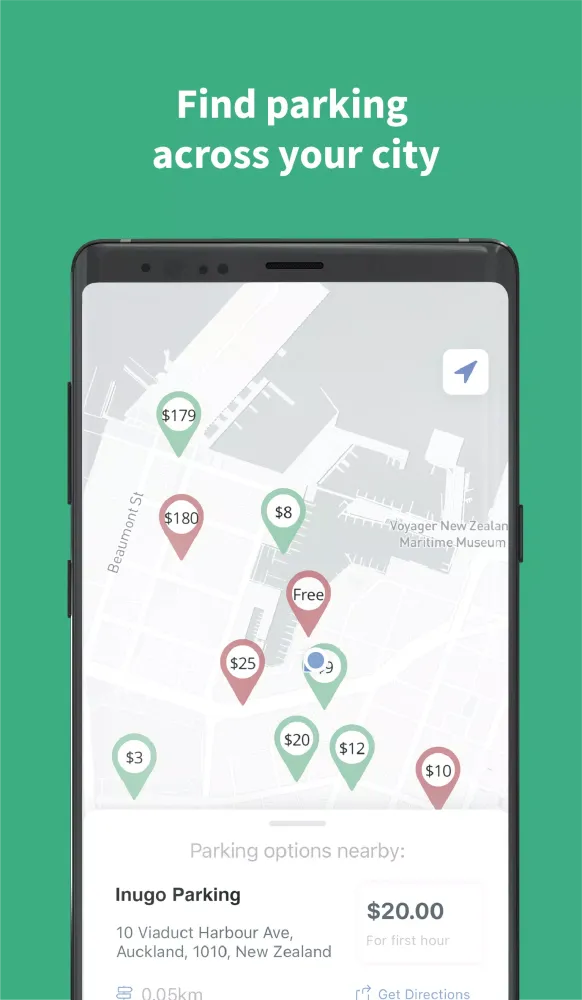 Tangkapan layar Inugo Parking