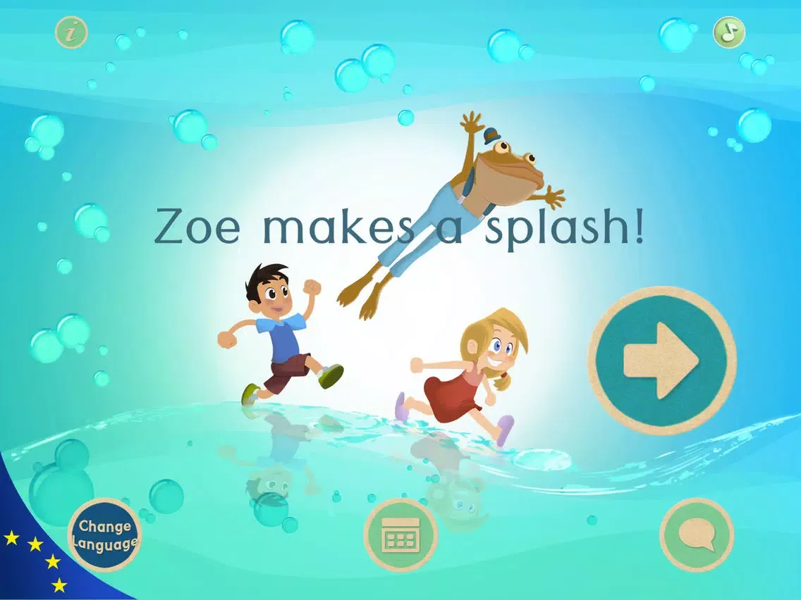 Zrzuty ekranu Zoe makes a splash! iPad 