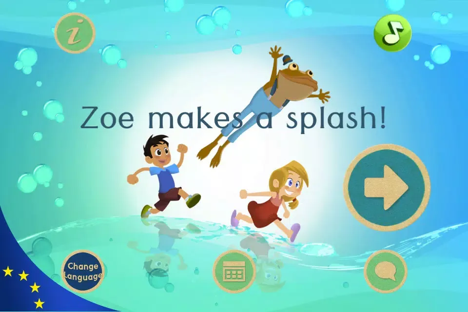 Zrzuty ekranu Zoe makes a splash!