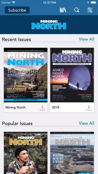 Screenshot di Mining North
