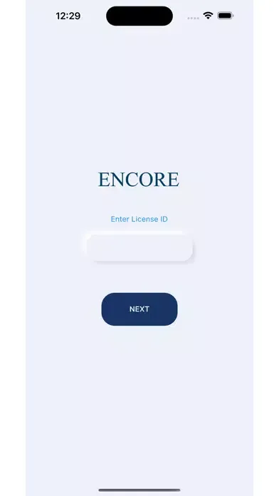 Encore Receipt App 스크린샷