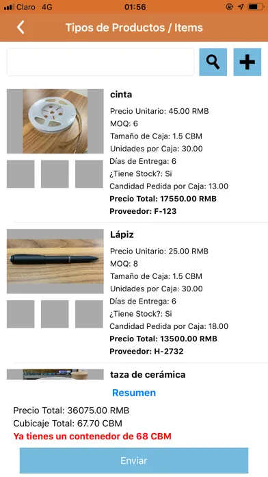 Captures d'écran de Yiwu Buy