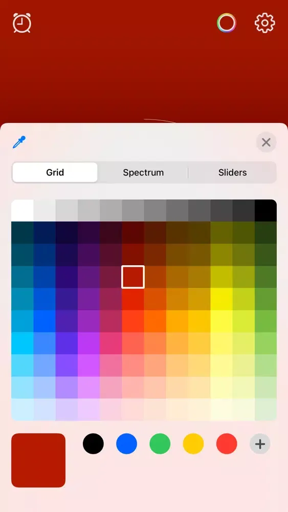 Tangkapan layar MousePad App