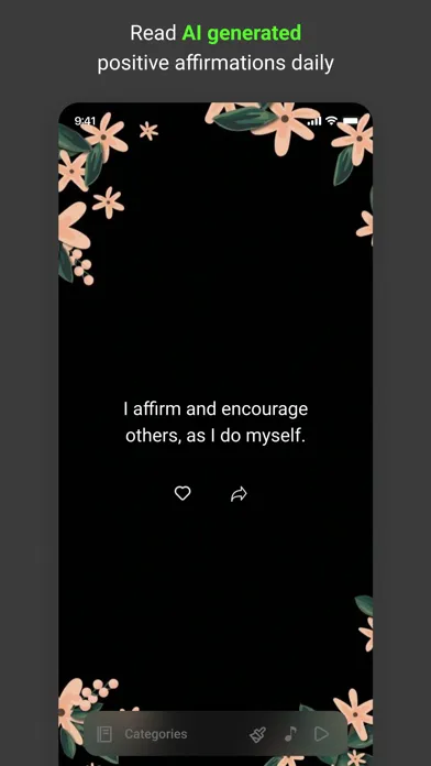 Affirm Daily Positive Quotes應用截圖