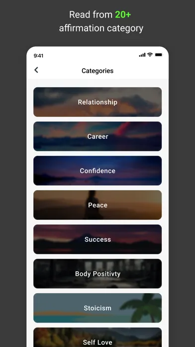 Affirm Daily Positive Quotes應用截圖