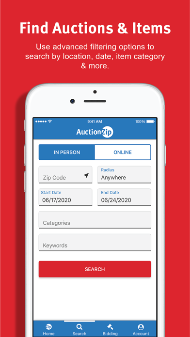 AuctionZip Screenshots