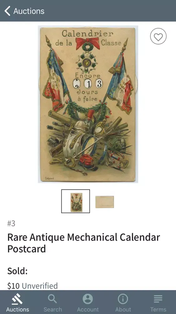 Captures d'écran de Artelisted Live Bidding