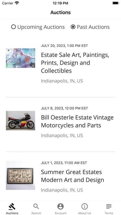 ภาพหน้าจอของ Ripley Auctions