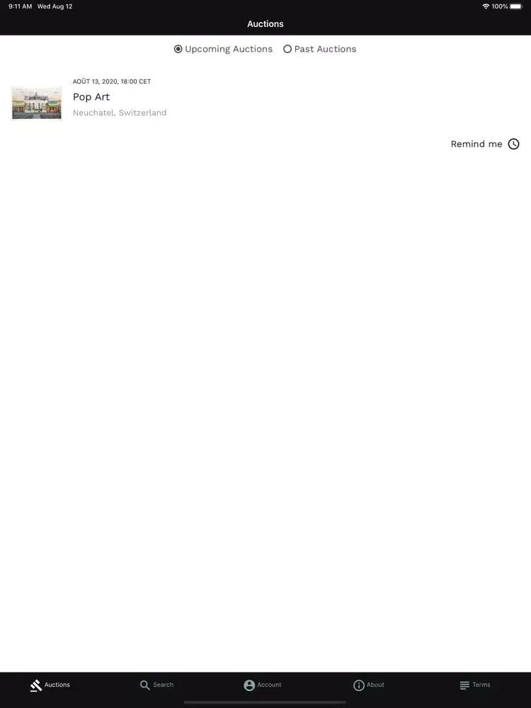 تصاویر TGP Auction iPad 